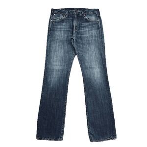 C of H Citizens of Humanity Straight Jeans Mens 34 Measures 33x31.5 Blue Cotton